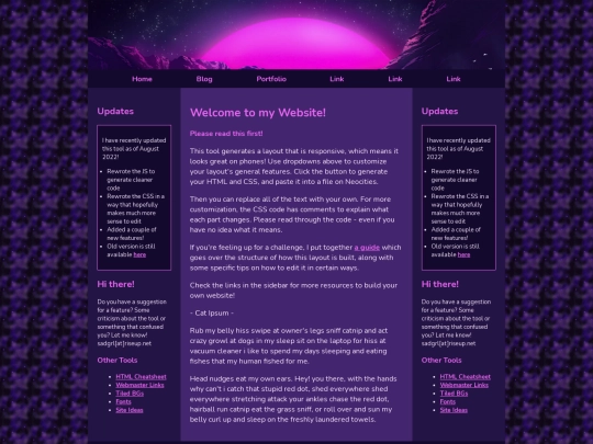 test screenshot