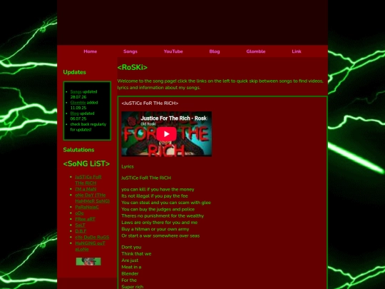 songs screenshot