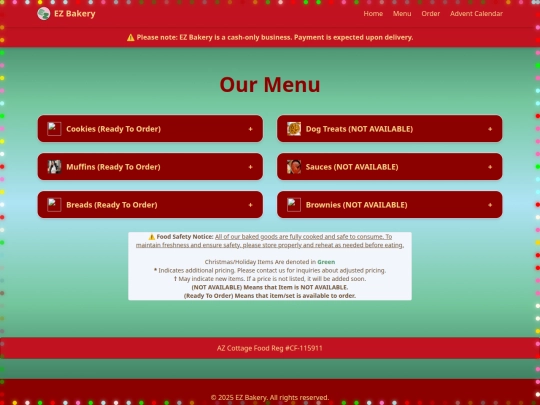 holiday/winter-menu screenshot
