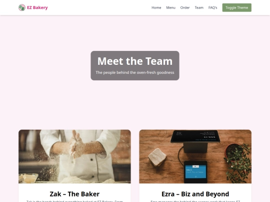 team screenshot