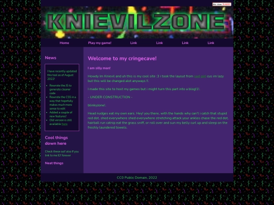 tempsite screenshot