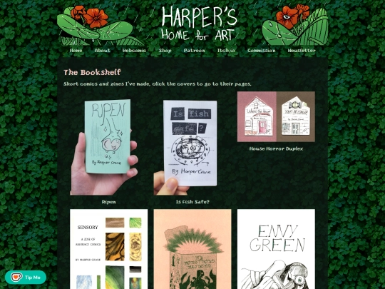 bookshelf screenshot