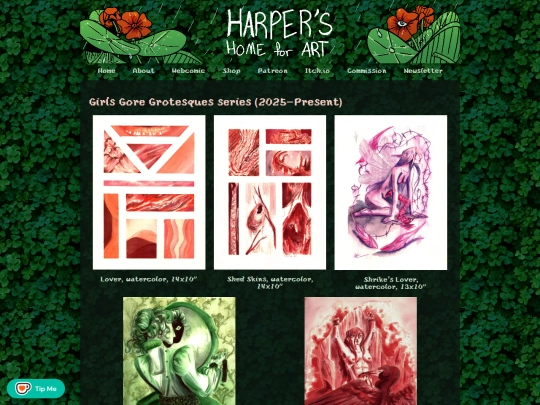paintings screenshot