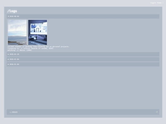 blog screenshot