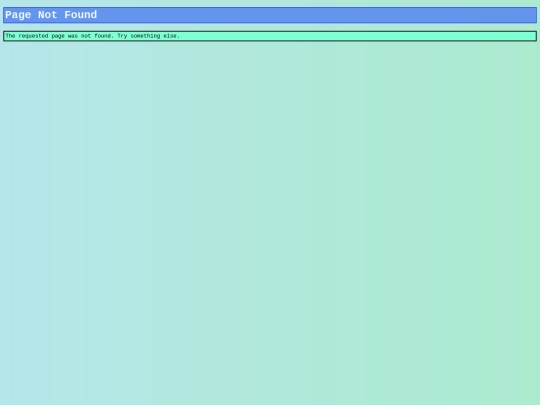 not_found screenshot