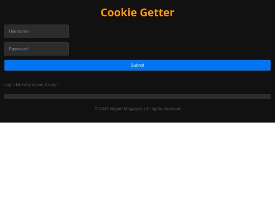 cookie screenshot
