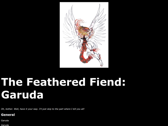 Garuda screenshot