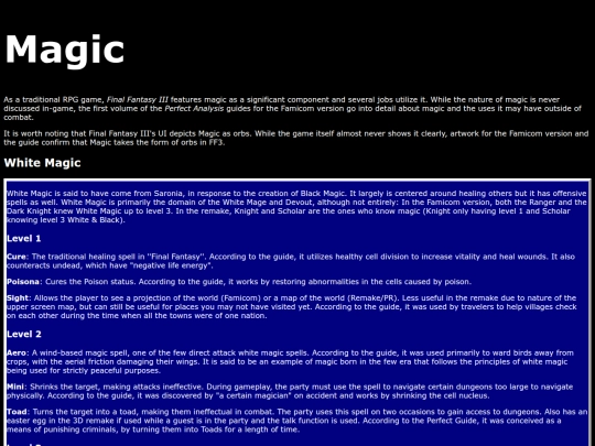 Magic screenshot