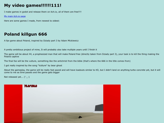 games screenshot