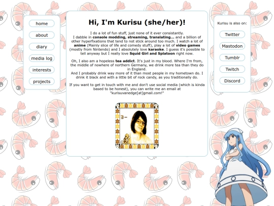 aboutme screenshot