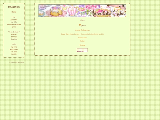 mylinks screenshot
