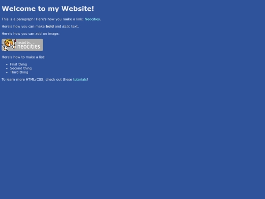 Guestbook screenshot
