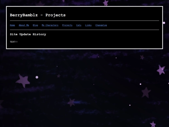 projects screenshot