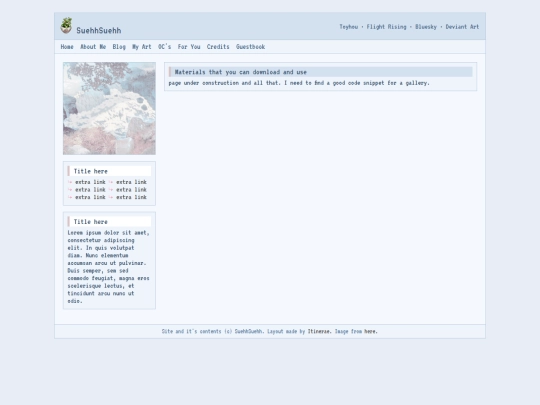 materials screenshot