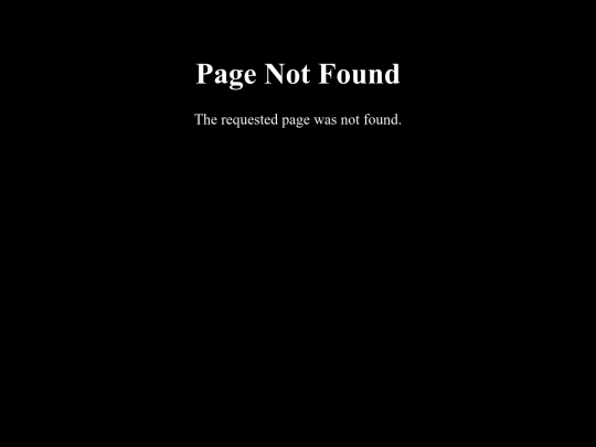 not_found screenshot
