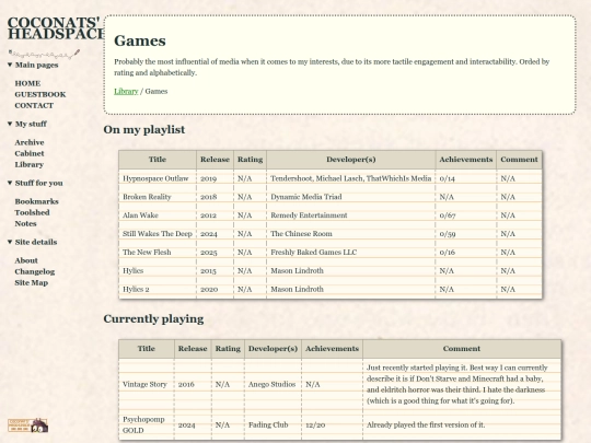 site/games screenshot