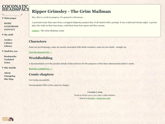 site/the-grim-mailman screenshot
