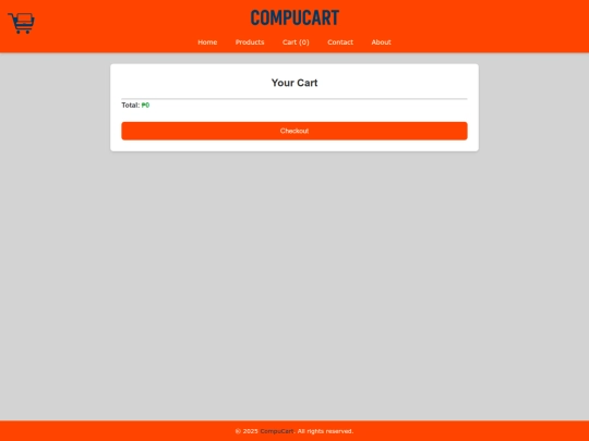 cart screenshot