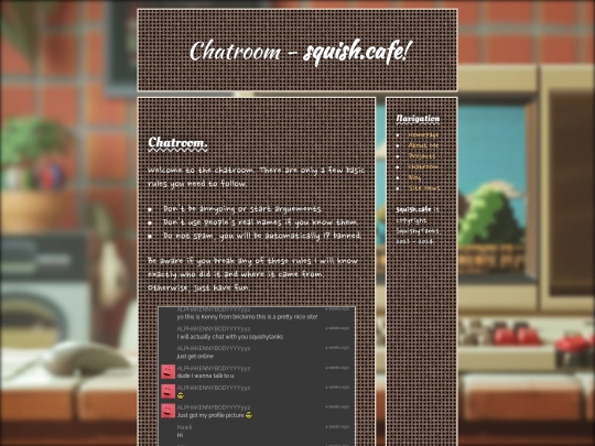 chatroom screenshot