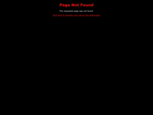 not_found screenshot