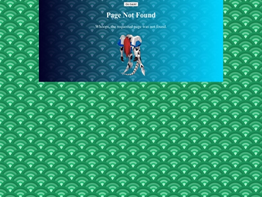 not_found screenshot