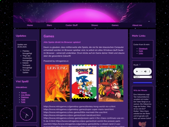 games screenshot
