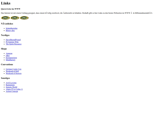 main-links screenshot