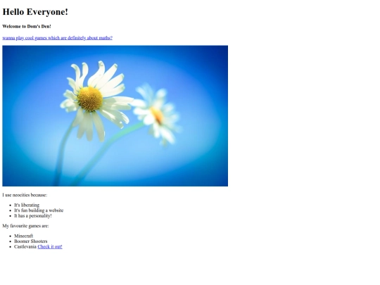 index screenshot