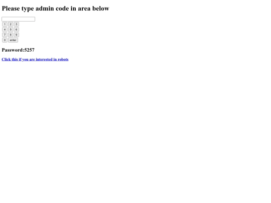 admin screenshot
