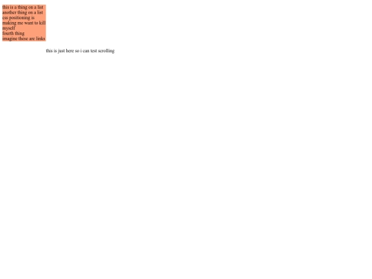 testingshit screenshot
