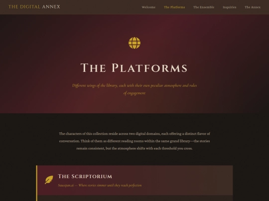 platforms screenshot
