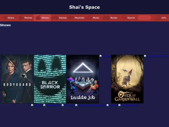 the_list/shows screenshot
