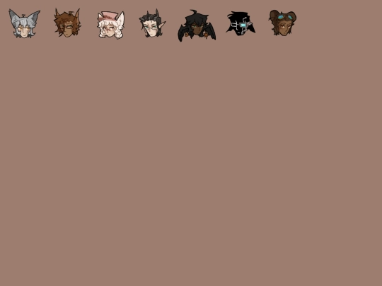 Characters screenshot