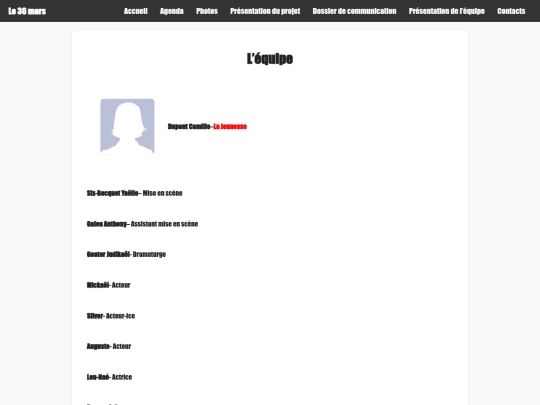 equipe screenshot