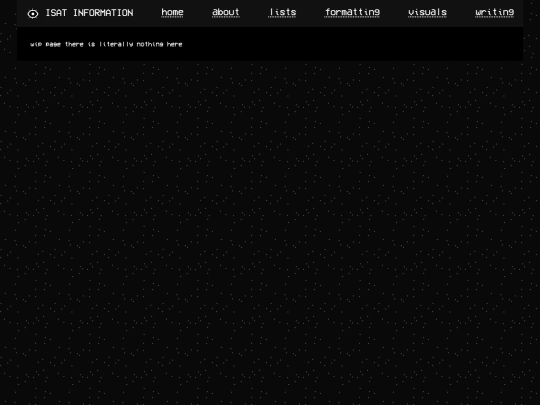 lists/isat/armors screenshot