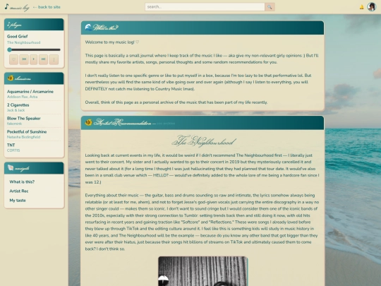 music screenshot