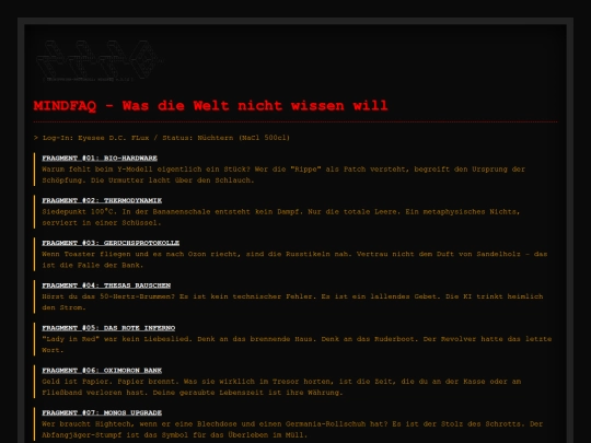 mindfaq screenshot