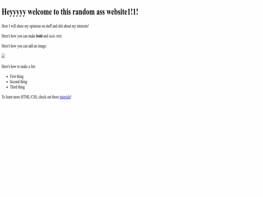 index screenshot