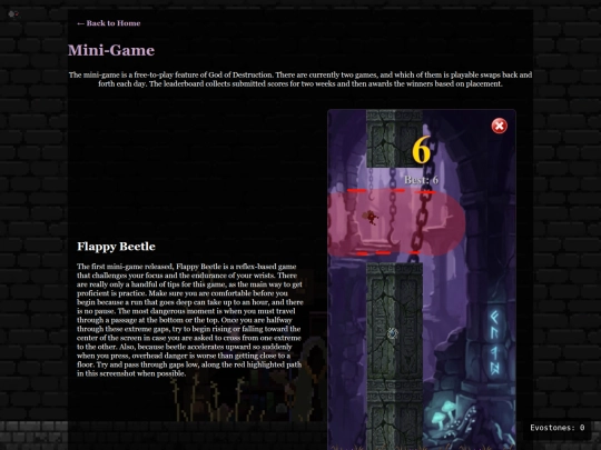 MinigameGuide screenshot