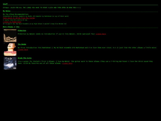 stuff screenshot