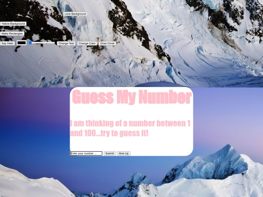 jsInteraction screenshot