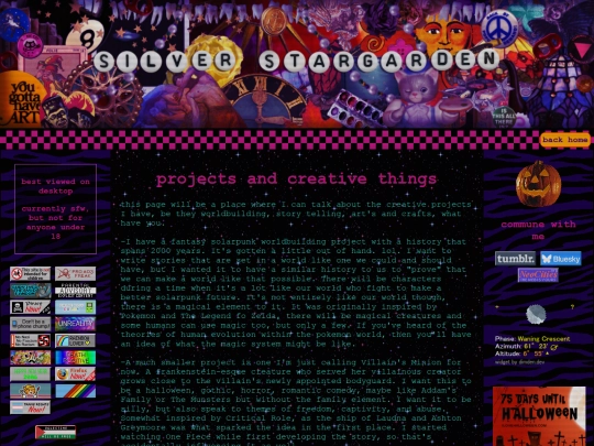 projects screenshot