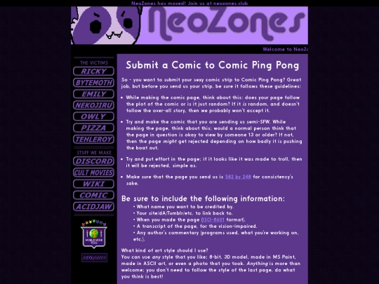 comic/submit screenshot