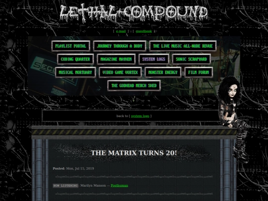 system-logs/the-matrix-turns-20 screenshot