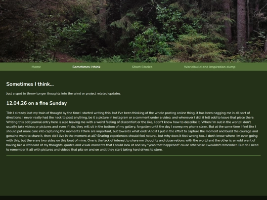 sometimes_i_think screenshot