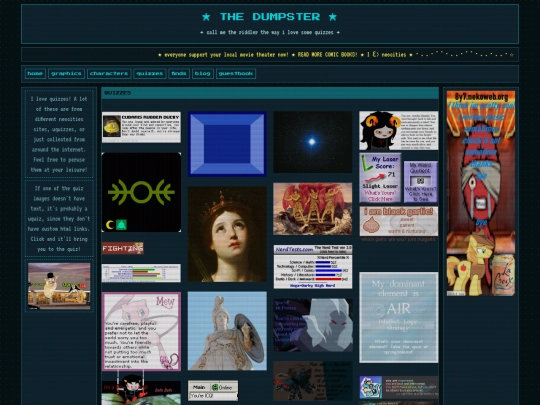 quizzes screenshot