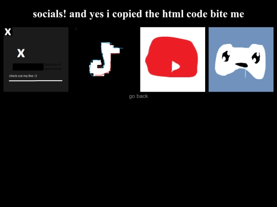 socials screenshot