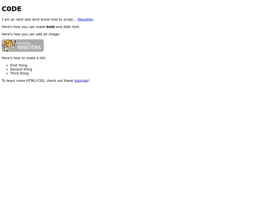 index screenshot