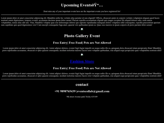 Events/event screenshot