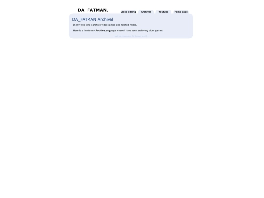 archive screenshot
